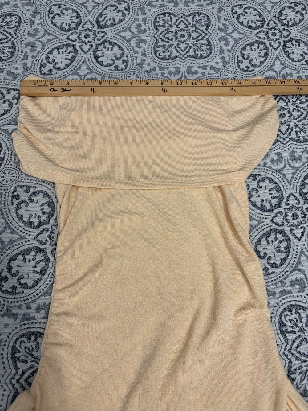 Lioness x REVOLVE Field of Dreams Cream off-the-shoulder maxi dress Small - Picture 8 of 14